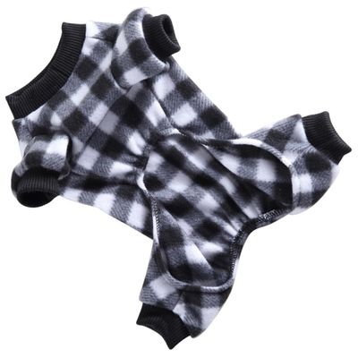 PRETYZOOM Warm Dog Grid Clothing