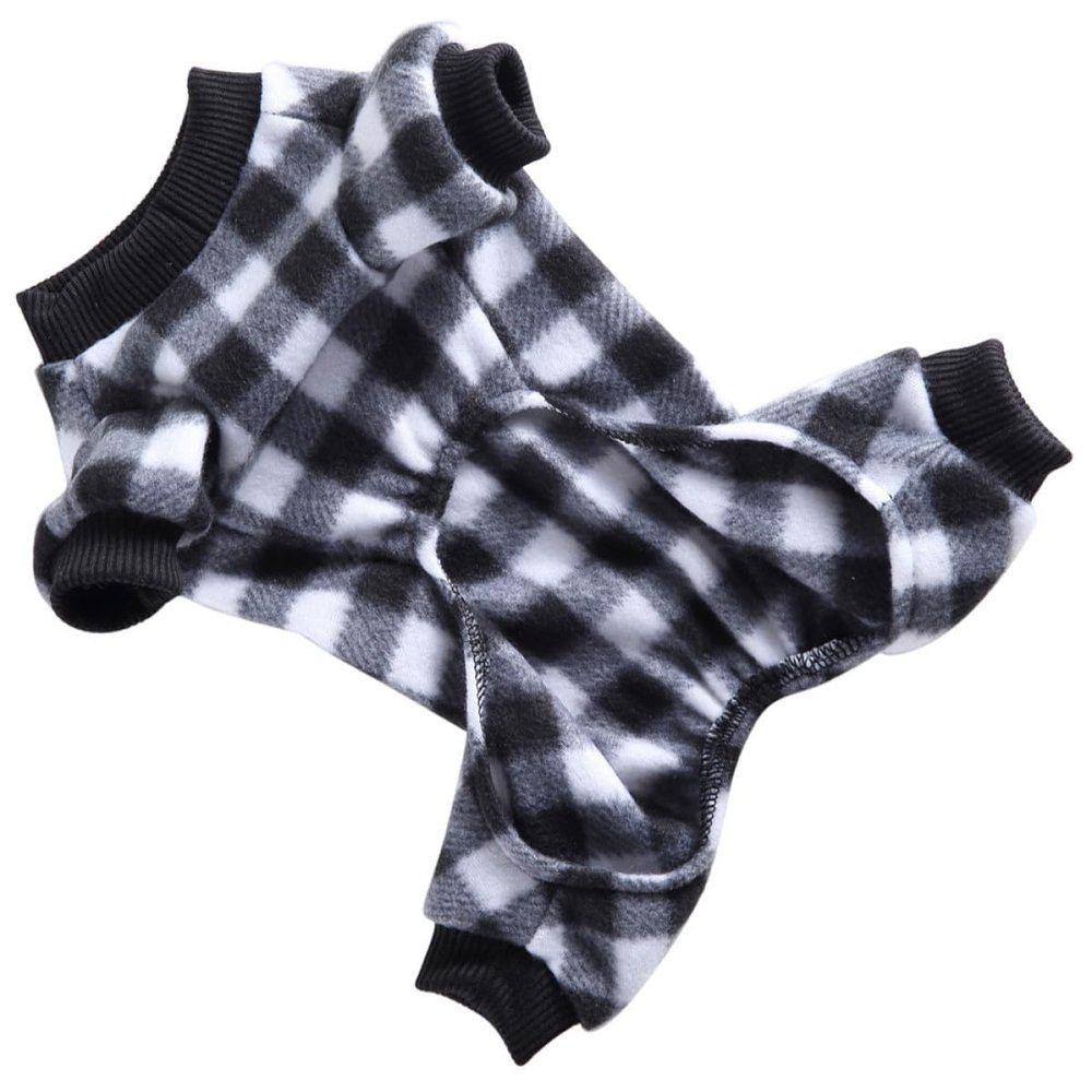 PRETYZOOM Warm Dog Grid Clothing