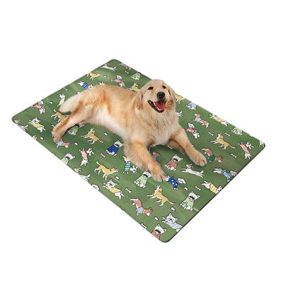 Lbaote Cooling Mat for Dogs, Portable Scratch-Resistant Cat Bed