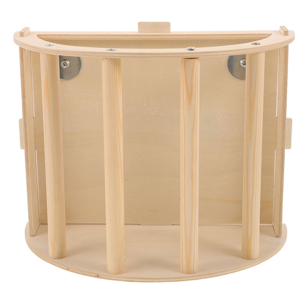 DINHEAROM Wooden Hay Rack for Rabbits and Small Animals