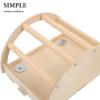 DINHEAROM Wooden Hay Rack for Rabbits and Small Animals view 3