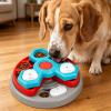 Tsophreniq 3-Tier Rotating Slow-Feeder Dog Bowl with Covers view 2