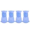 OVAQUIXI Waterproof, Non-Slip Rain Boots for Dogs, TPE Sole with Hook-and-Loop Closure, L Size (6 x 4.5 cm/2.4 x 1.8 in) view 1