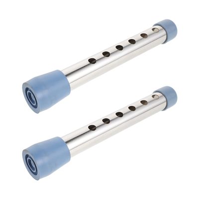 SOESFOUFU Pair of Universal Rollator Leg Extensions, Adjustable Height