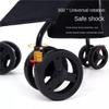 3-in-1 Pet Stroller for Small and Medium Pets with Removable Carrier view 2