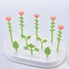 Flower-Shaped Baby Bottle Drying Rack with Drip Tray view 2