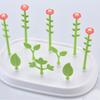 Flower-Shaped Baby Bottle Drying Rack with Drip Tray view 4