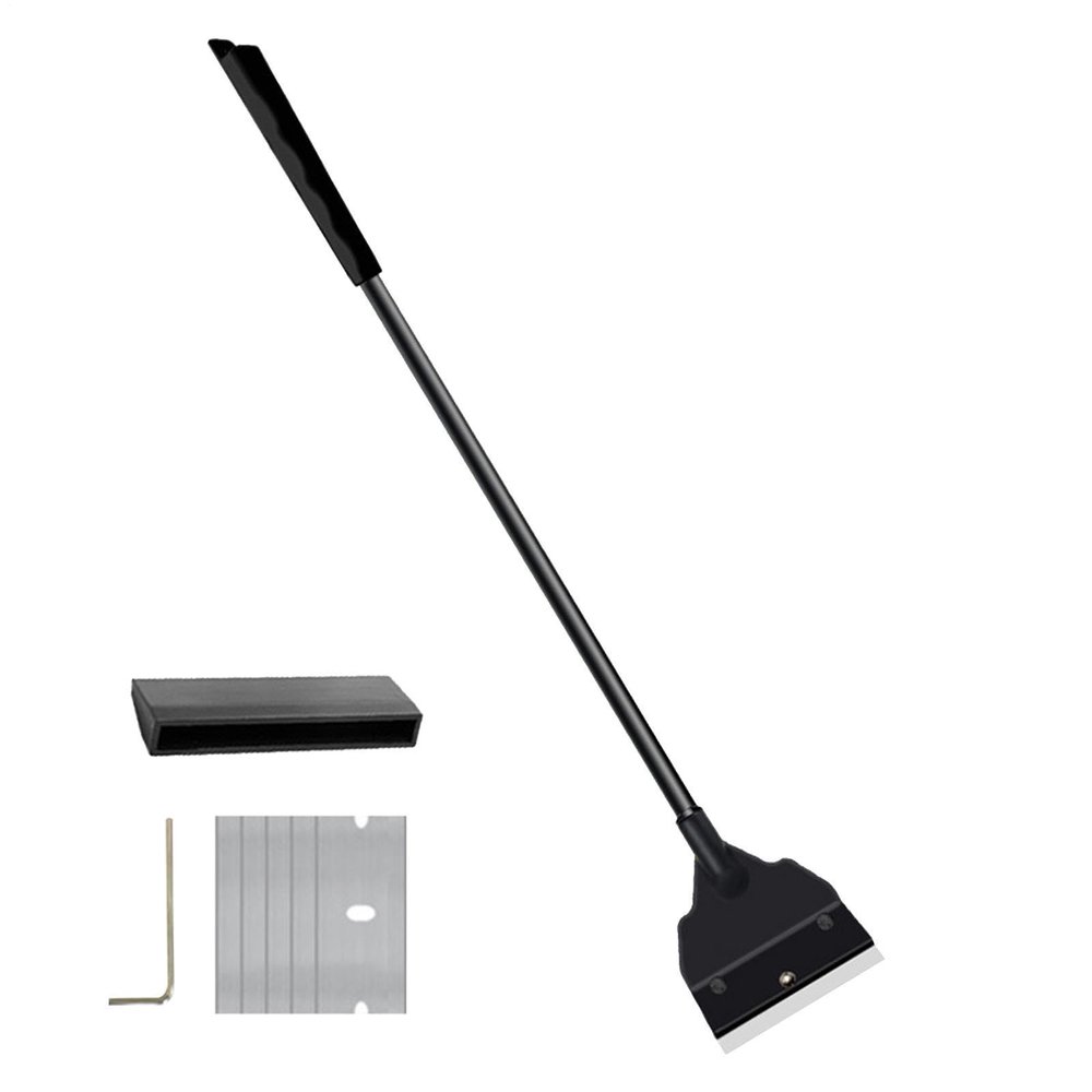 Aquarium Glass Cleaning Tool - Removable Handle Scraper