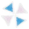 COOPHYA 4-Piece Reusable Cold and Heat Gel Packs, PVC, for Hot and Cold Therapy for Neck Discomfort and Fever view 1