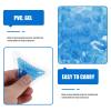 COOPHYA 4-Piece Reusable Cold and Heat Gel Packs, PVC, for Hot and Cold Therapy for Neck Discomfort and Fever view 3