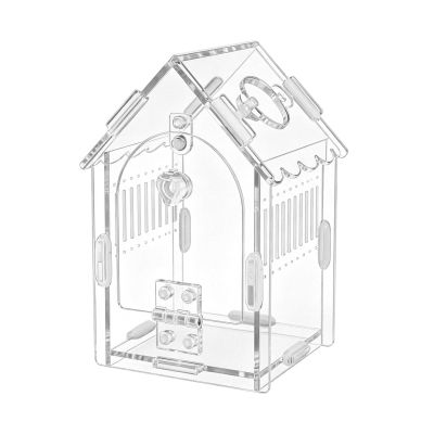 Transparent Acrylic Reptile Terrarium with Ventilation