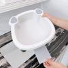 Small Gray PP Wash Basin and Washboard Set view 3
