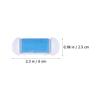 Electronic Foot File Replacement Roller Heads, 12-Pack, Coarse, Blue view 2