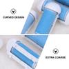 Electronic Foot File Replacement Roller Heads, 12-Pack, Coarse, Blue view 3