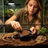 Generic Reptile Feeding Bowl and Water Dish for Lizards view 2