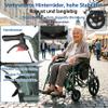 Foldable Lightweight Aluminum Transport Wheelchair, 15.5 kg, 150 kg Capacity view 4
