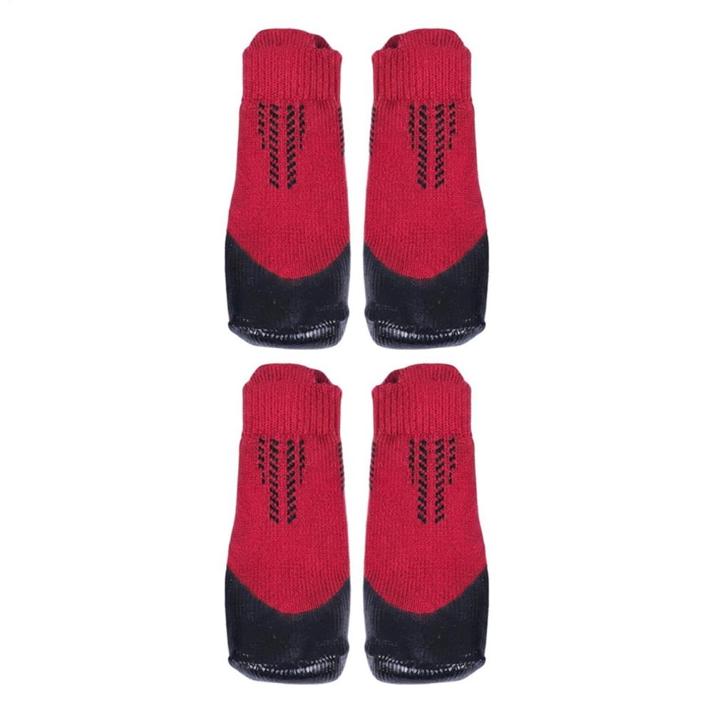 Generic Outdoor Dog Socks, 4-Piece Pet Shoes