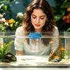 Floating Aquarium Fry Isolation Incubator Box view 2