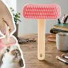 Soft Silicone Cleaning Comb | Cat Grooming Brush | For Bathing Pets, Rabbits, Hamsters, Small Animal Care, Indoor Use view 2