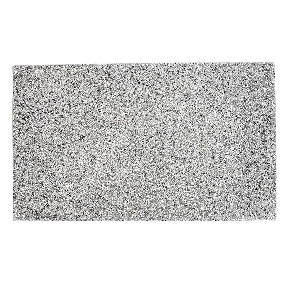 Shiny Glitter Nail Art Table Mat, Foldable Reusable Hand Rest