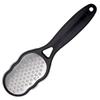 Handheld Stainless Steel and ABS Foot File, Reusable, Black view 1