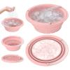 Foldable Silicone Facial Ice Bath Bowl view 4