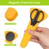 BATHVEVE Magnetic Scissor Covers, 6-Pack, Soft PP, for Refrigerators and Metal Surfaces view 3