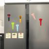 BATHVEVE Magnetic Scissor Covers, 6-Pack, Soft PP, for Refrigerators and Metal Surfaces view 4