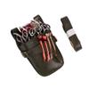 TPDRKOWJX Genuine Leather Hair Scissor Holster with Belt and Shoulder Strap (Black, 2 pcs)(Brown, 2 pcs) view 3