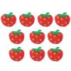 Gatuida Plush Strawberry Toy for Cats - 10 Pack view 1