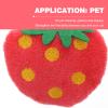 Gatuida Plush Strawberry Toy for Cats - 10 Pack view 3