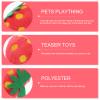 Gatuida Plush Strawberry Toy for Cats - 10 Pack view 4