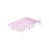 DECORNIJIA Pink Stainless Steel Nail Trays, 4-Piece Set view 2