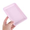 DECORNIJIA Pink Stainless Steel Nail Trays, 4-Piece Set view 4