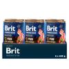 Brit Premium Wet Dog Food, Pork with Trachea, 6 x 400 g view 1