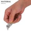 2-Piece Stainless Steel Bottle Opener Set for Aluminum Caps, Compact, Silver view 3