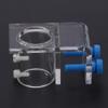 CHICIRIS Clear Acrylic Water Tube Holder for Aquariums, Single-Hole, with Screws view 1