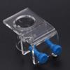 CHICIRIS Clear Acrylic Water Tube Holder for Aquariums, Single-Hole, with Screws view 2