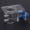 CHICIRIS Clear Acrylic Water Tube Holder for Aquariums, Single-Hole, with Screws view 4