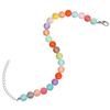 Happyyami Small Adjustable Beaded Collar for Dogs and Cats with Crystal Rhinestones view 1