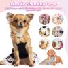 Happyyami Small Adjustable Beaded Collar for Dogs and Cats with Crystal Rhinestones view 3