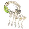 Elegant Alloy Hair Clip with Lily-of-the-Valley Tassel for Ponytails view 1