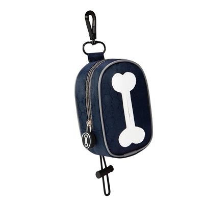 Cryfokt Dog Waste Bag Dispenser, Durable, Portable, Easy to Use, PVC Oxford Fabric, Dark Blue