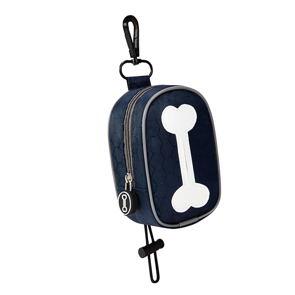 Cryfokt Dog Waste Bag Dispenser, Durable, Portable, Easy to Use, PVC Oxford Fabric, Dark Blue