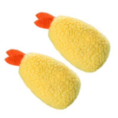BCOATH 2-Pack Plush Squeaky Toy for Cats and Dogs