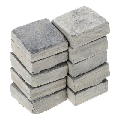 PLAFOPE 10-Piece Natural Aquarium Stones for Turtle Tanks