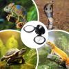 Generic Reptile Feeding Bowl | Wall-Mounted Feeding Station with Suction Cup Holder view 4
