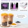 Manual Tapioca Pearl Maker, DIY Cassava and Taro Ball Tool, Double-Handle Design, 5 mm view 2