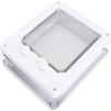 Pet Door with Double Rotary Switch, Durable Plastic Cat and Dog Flap view 2