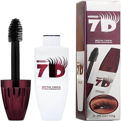7D Colossal Mascara with Silk Fibers, Black